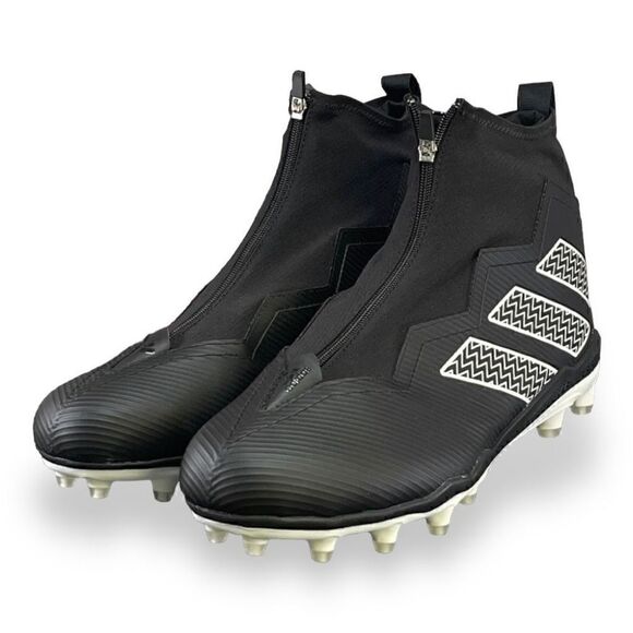 Adidas Nasty 2.0 Texas A&M Aggies Team Football Cleats Black Mens size 11 HQ6406
